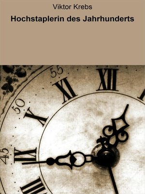 cover image of Hochstaplerin des Jahrhunderts